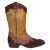 Nelson Kids western suède laarzen – bruin/roze