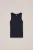 WE Fashion – Meisjes singlet van ribstof – Slim Fit – Marineblauw – Katoen –