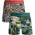 Muchachomalo Jongens 2-pack boxershorts jackbean alicewonder