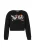 MYMO Sweatshirt  groen / rood / zwart / wit