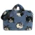 Wouf Weekendtas  blauw / zwart / wit