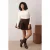 Trendyol Curve Dames Beige Effen Lang Getailleerd Grote maten Blouses