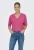 Only Onlivy S/s Glitter V-neck Top Cs Jrs T-shirts Pink Yarrow