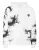 Plein Sport Sweatvest ‘Splash’  zwart / wit