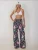 Hiccup Broek  navy / kiwi / oranjerood / wit