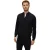 BOSS Black Balonso-L vest zwart effen merinowol