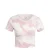 Dames-T-shirt cropp adidas Essentials 3-Stripes Camo Print