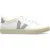 Campo leren sneakers met bontafwerking