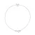 Armband Freshwater Pearl Chain Ronde 7-8mm White 925