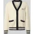 Gant regular fit gebreid jack van puur katoen