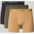 Calvin Klein Underwear Broek & boxershort met elastische label in band in set van 3 model ‘BOXER BRIEF’