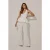 Odd Muse Peplum Top White