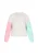 MYMO Trui  lichtgrijs / mintgroen / rosa