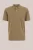 WE Fashion Heren regular fit polo met structuur