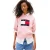 Tommy Jeans Dames/Dames Vlaggentrui (Roze)