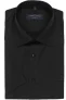 Casa Moda Comfort Fit Overhemd Korte mouw zwart