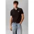 CALVIN KLEIN JEANS regular fit polo met logo – zwart