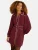 love & roses Blousejurk  bordeaux / wit