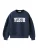 MANGO KIDS Sweatshirt ‘FLEUR’  navy / wit