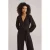 WE Fashion jumpsuit donkerbruin
