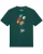Watapparel Shirt ‘Balloon Spaceman’  donkergroen / rood / wit