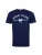 HARVEY MILLER Shirt ‘Club’  donkerblauw / wit