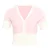 ADIDAS ORIGINALS Gebreid vest ‘V-NECK SHIRT WITH’  rosa / wit