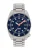 Breil Analoog horloge ‘MANTA SEEKER’  blauw / zilver