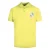 Cavalli Class Circle-logo geel poloshirt
