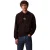 Calvin Klein Herenhoodie met lange mouwen en monogram (Zwart)