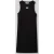 Calvin Klein Jeans Smal t-shirtjurk in riblook