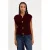 Cache Cache gebreid vest donkerrood
