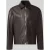 drykorn Regular fit jack in leerlook met platte kraag