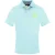 Aquascutum Heren Geborduurd Logo Kraag Korte Mouwen Polo Shirt (Lichtblauw)