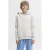 JACK & JONES JUNIOR hoodie met backprint wit melange