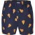 Happy Shorts X heren wijde boxershort met binnenbroek pizza print