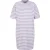 Urban Classics Dames gestreept oversized t-shirt jurk