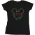Li-cense Disney dames mickey mouse vrolijk kerstfeest holly katoenen t-shirt