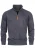 INDICODE JEANS Sweatvest ‘ Yanic ‘  navy / wit