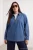 Trendyol Curve Dames Blauw Effen Lang Oversized Grote maten Overhemden