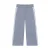 Daily7 wide leg sweatpants met hartjes – grijsblauw