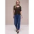 Street One Dames Basic Shirt in Bruin