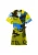 Fabienne Chapot Jurk  blauw / geel