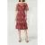LK Bennett Boe Midi Dress Pri-multicolor