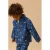 LIL’ ATELIER MINI denim overhemd met print – donkerblauw