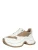 MICHAEL Michael Kors Sneakers laag ‘ARLA’  ombergrijs / zilver / wit