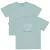 LEVV Little T-shirt met backprint lichtblauw