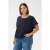 Kaffe Curve T-shirt donkerblauw