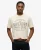 Superdry Mannen Machined Goods Workwear T-shirt Crème
