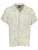 Overhemd BOSS Black beige Beach lijn bladeren print wijde fit